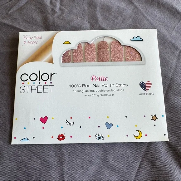 *Retired* Color Street: Glitterally Can’t (Petite) | Pink Barbie Glitter Sparkle - Picture 3 of 11